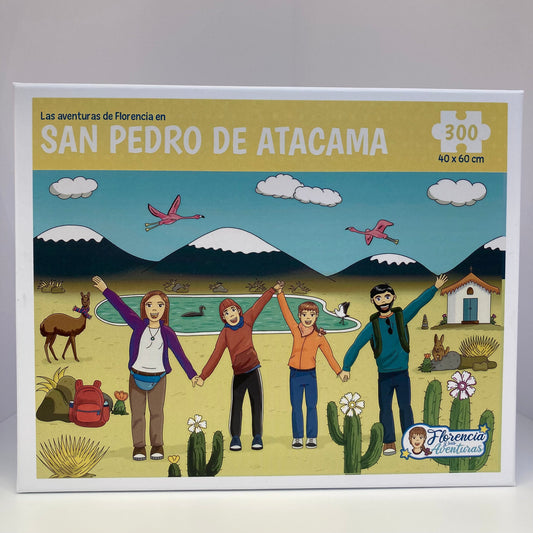 Puzzle Las Aventuras De Florencia En San Pedro De Atacama 300 Piezas