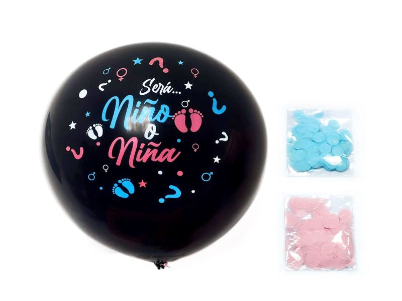 Globo Piñata Revelación De Sexo + Confetti X 1Und - Globos