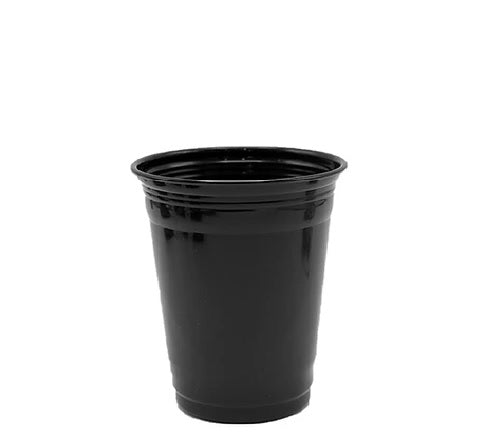 Vasos Plásticos Negros 560Ml - 10 Unidades