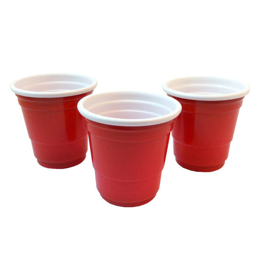 Vaso Shots Rojos - 20 Unidades - Vajilla y Mesa