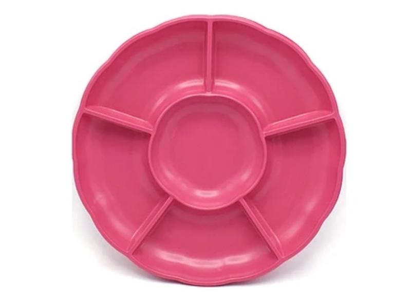 BANDEJA TIPO FLOR 3 PCS 30 CM - Vajilla y Mesa