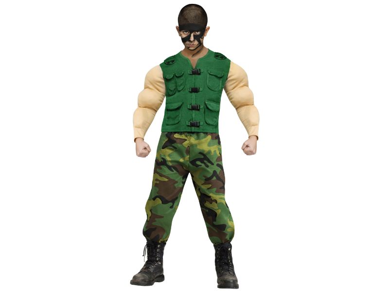 Disfraz Musculoso De La Jungla