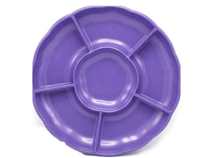 BANDEJA TIPO FLOR 3 PCS 30 CM - Vajilla y Mesa