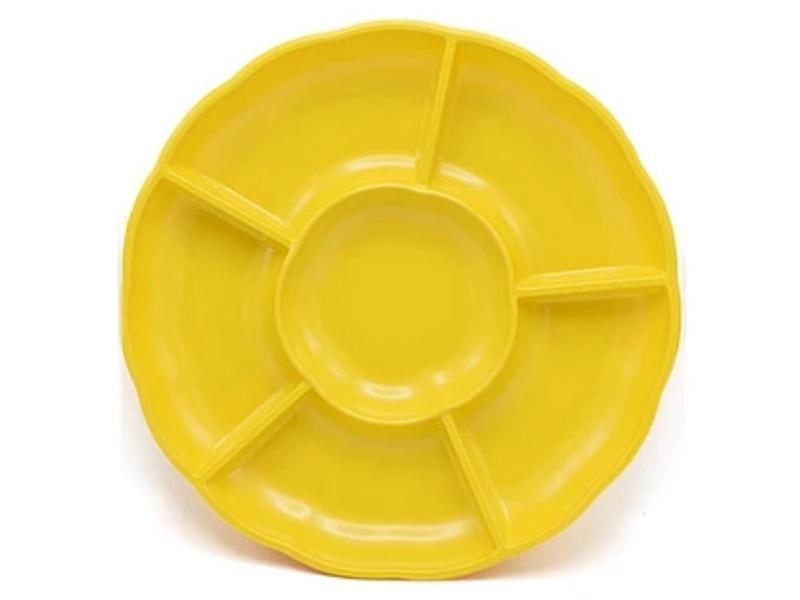 BANDEJA TIPO FLOR 3 PCS 30 CM - Vajilla y Mesa