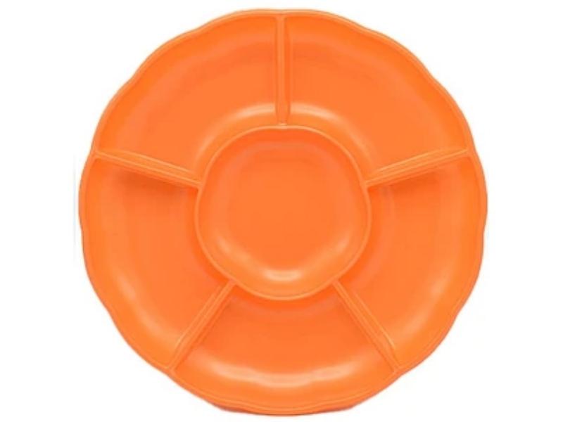 BANDEJA TIPO FLOR 3 PCS 30 CM - Vajilla y Mesa