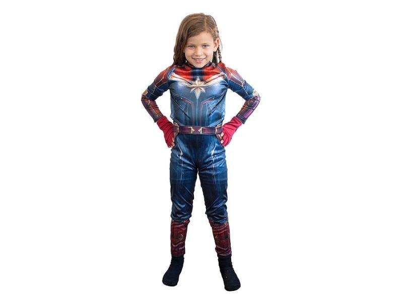 DISFRAZ NIÑA CAPTAIN MARVEL