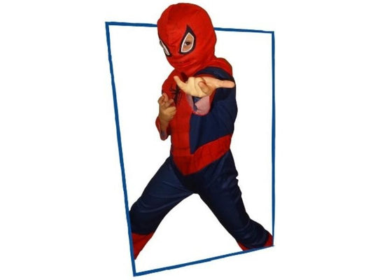 DISFRAZ BASICO 6 -7 AÑOS SPIDERMAN MARVEL