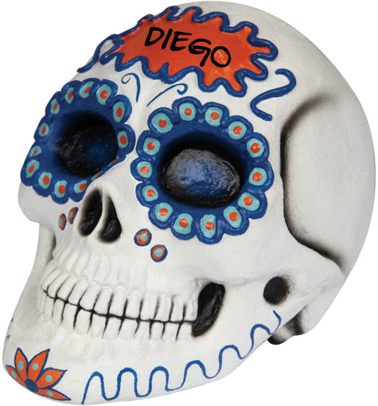 MASCARA SUGAR SKULL BLUE