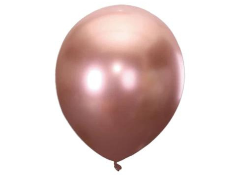 Globos Cromados15 Cm Rose Gold 10Pcs