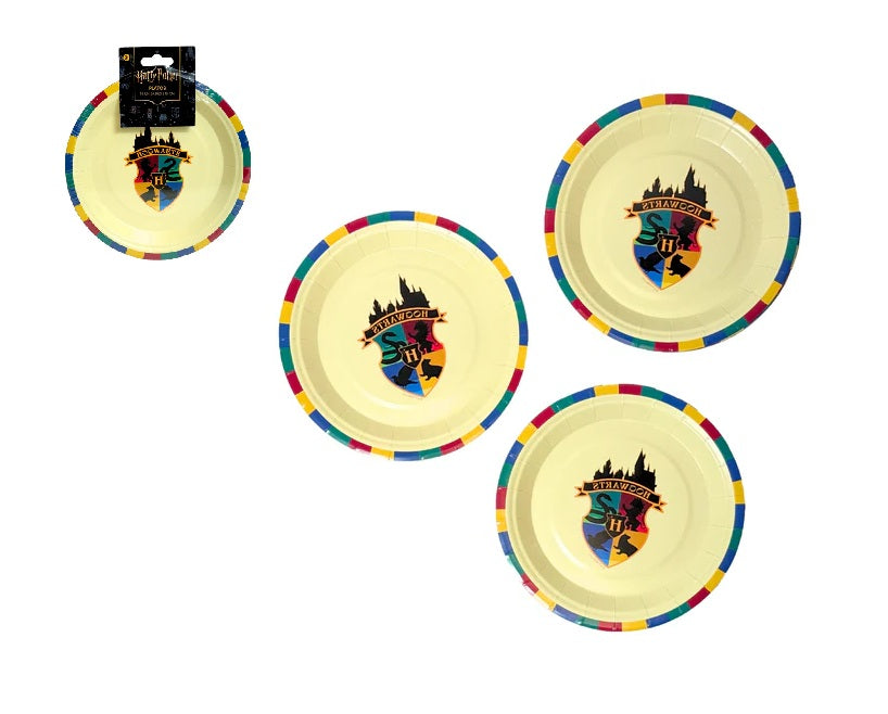 Platos Harry Potter 18 Cm - 10 Unidades