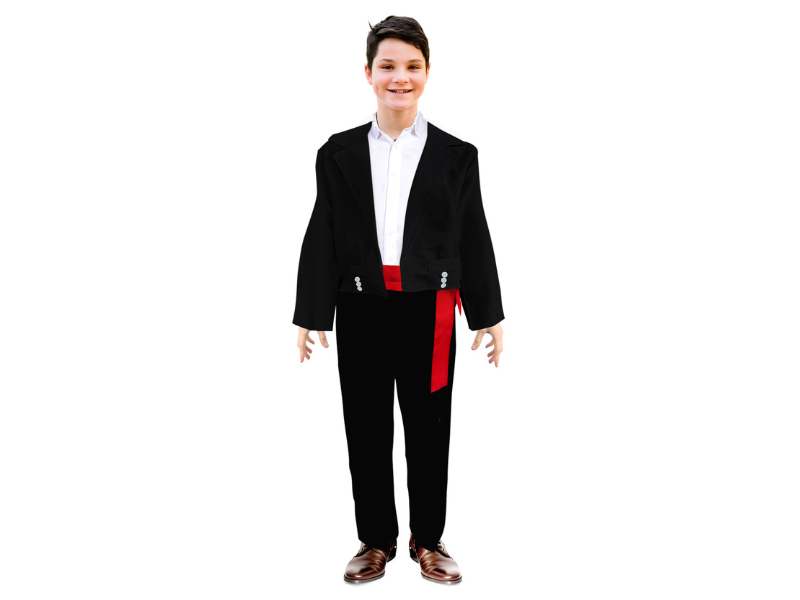 Traje Huaso Elegante Negro - Disfraces