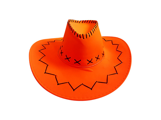 Gorro Vaquero Fluor Naranjo - Gorros y Sombreros