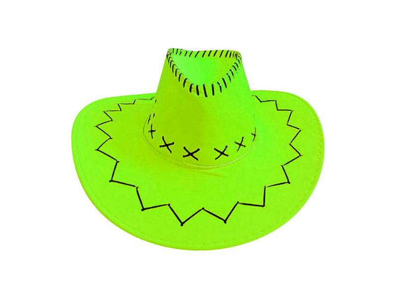 Gorro Vaquero Fluor Verde - Gorros y Sombreros