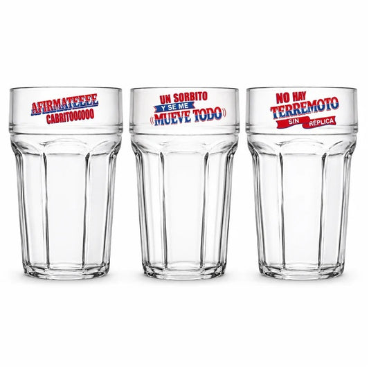 Vaso Terremoto 3 unidades