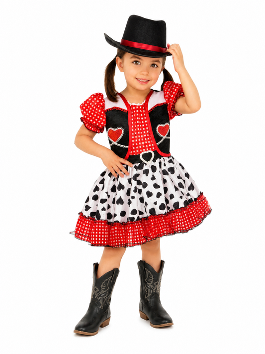 DISFRAZ VAQUERITA NIÑA