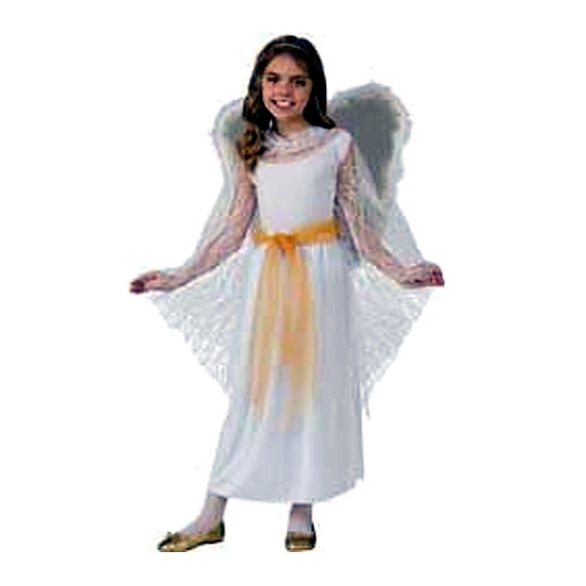 Disfraz Ángel de Encaje Deluxe Niña