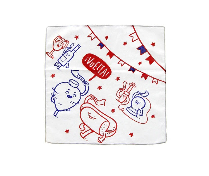 Pañuelo Dieciochero 35x35cm Ingesman