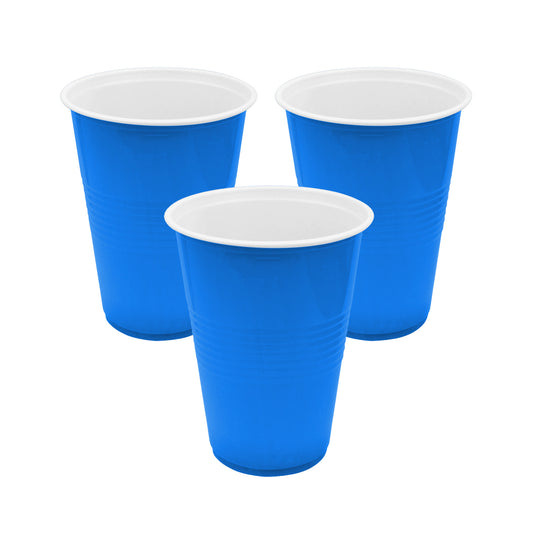 Vaso azul 450 ml, paquete de 10 unidades