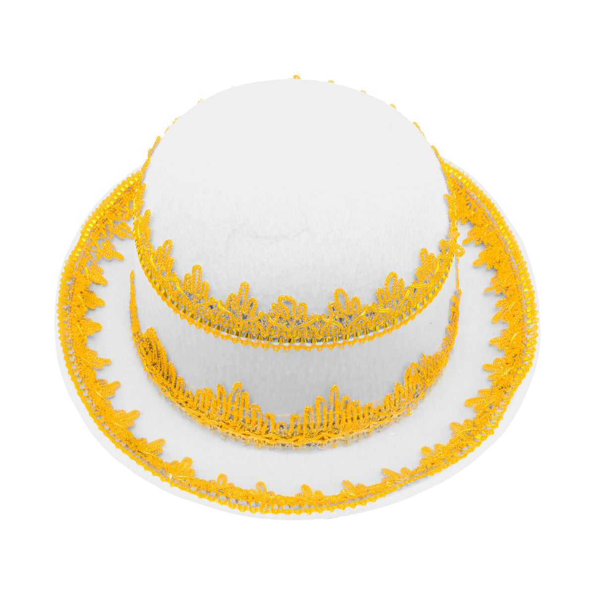 Gorro de caporal mujer adulto blanco