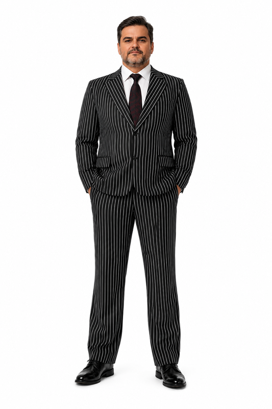 DISFRAZ HOMERO ADDAMS