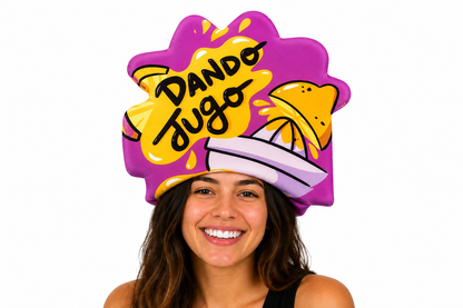 GORRO ESPUMA "DANDO JUGO"