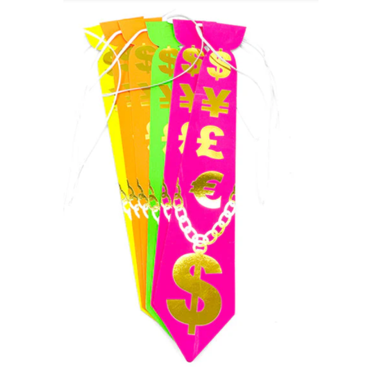 Corbata Fluor Multicolor Signo Cadena X6