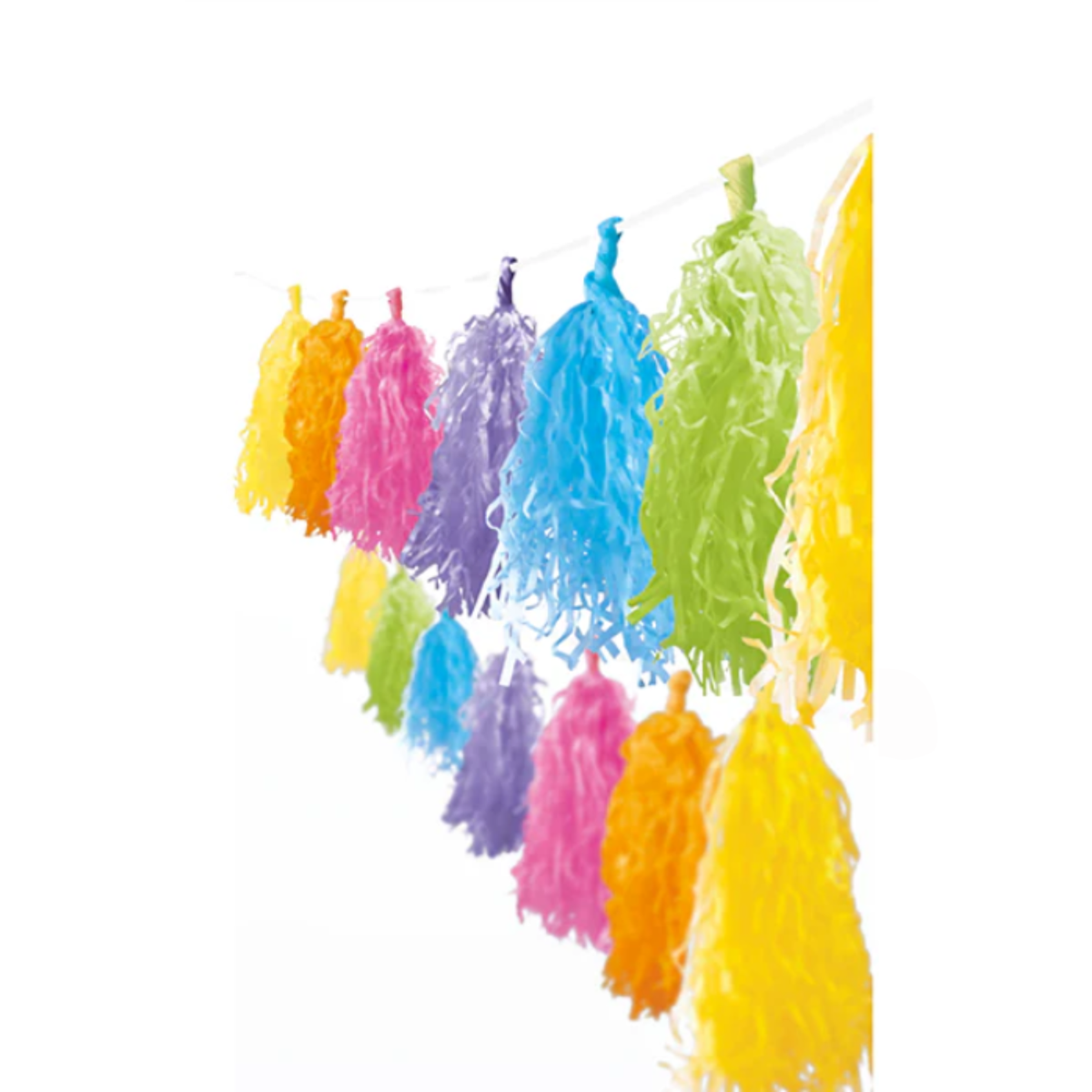 Guirnalda Tassel Multicolor