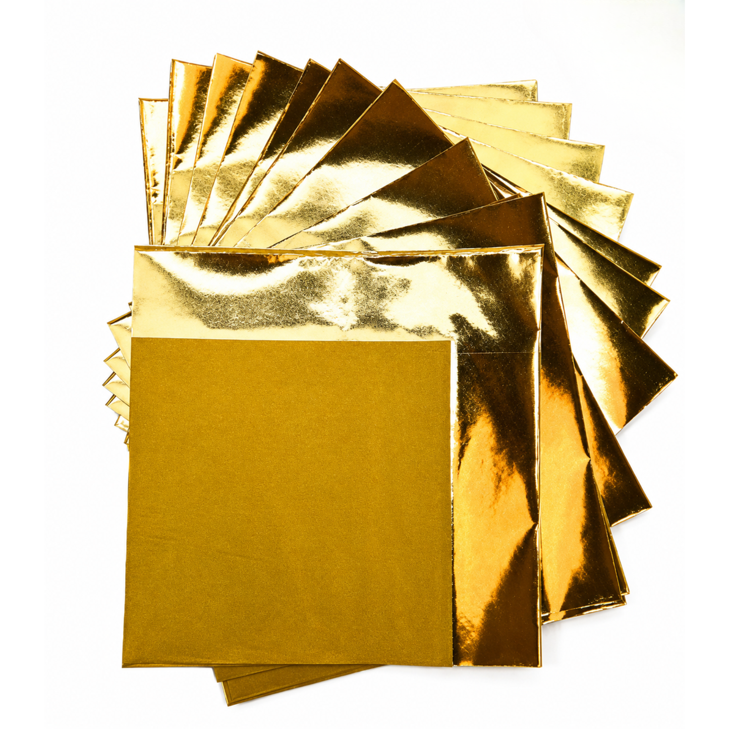 Servilleta Borde Metal DORADO X12