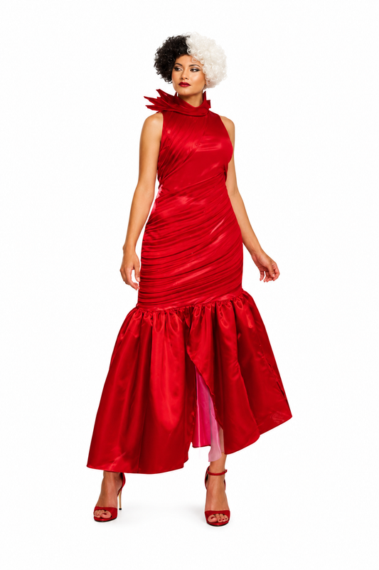 DISFRAZ CRUELLA ROJO