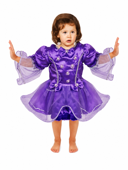 DISFRAZ PRINCESA MORADA NIÑA/BEBE