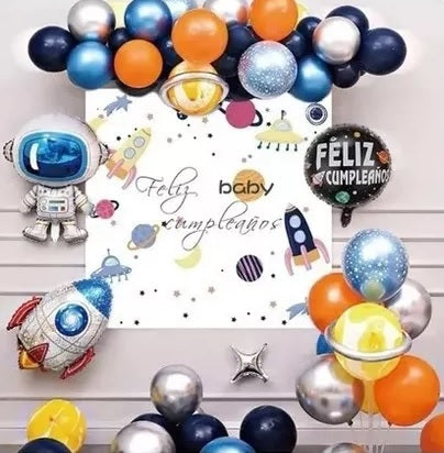 Set de Decoración Astronauta 43 pcs