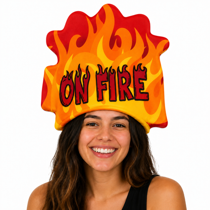GORRO ESPUMA "ON FIRE"