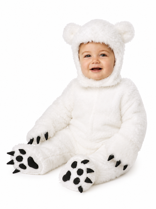 DISFRAZ OSITO POLAR BEBE
