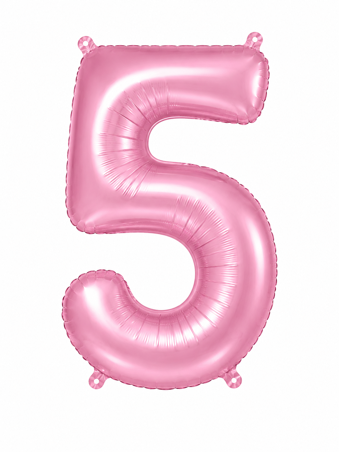 NUMERO DE GLOBO 5 ROSADO 32"