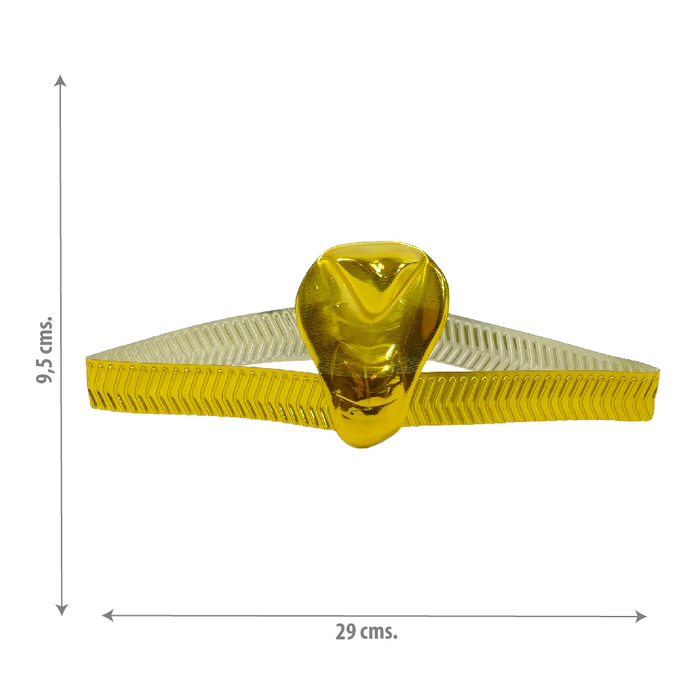 Cintillo Cleopatra Dorado 29x9,5 cm