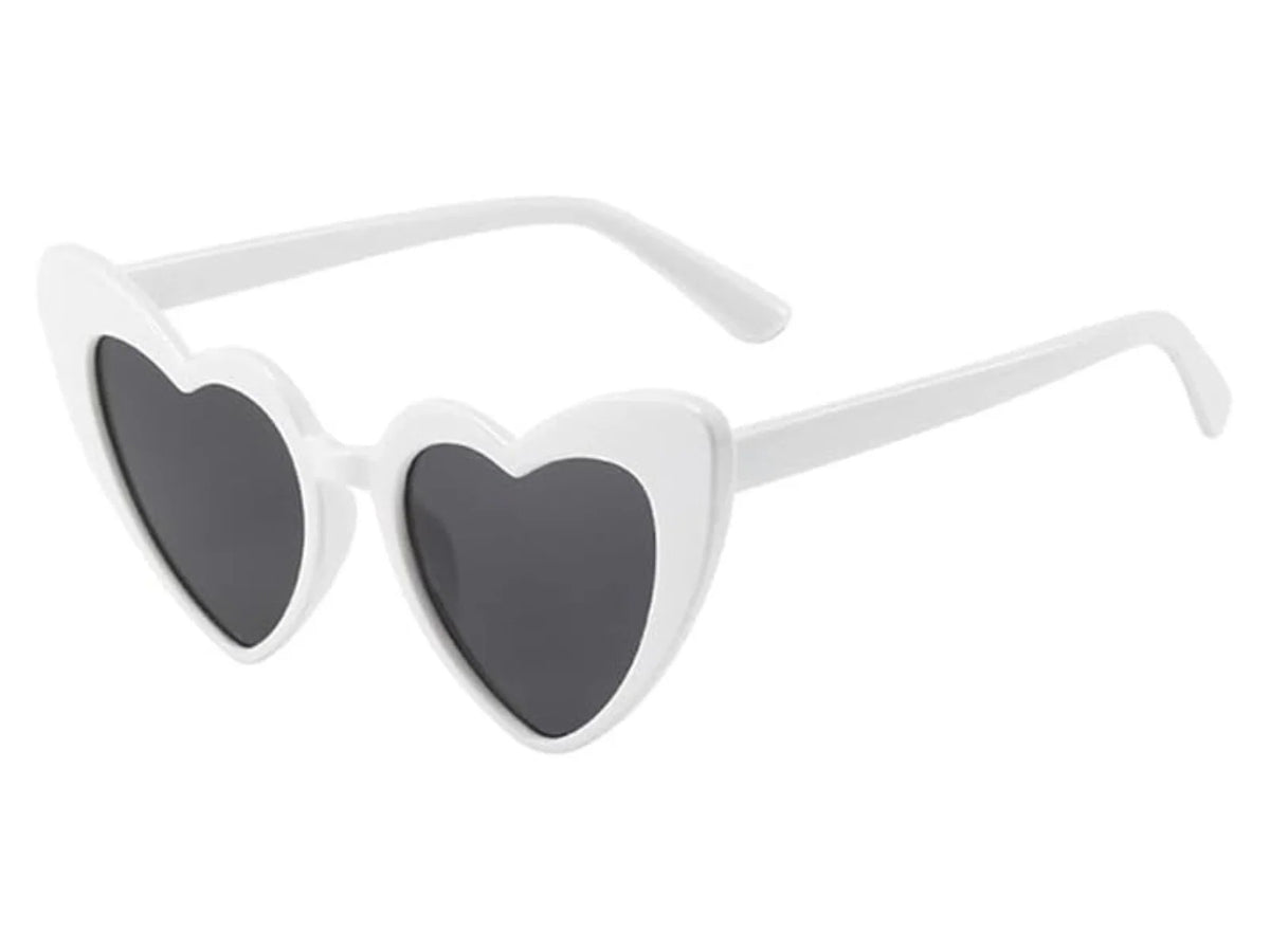 Anteojos Corazon Blanco