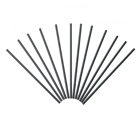 BOMBILLA PAPEL X12 METAL NEGRO