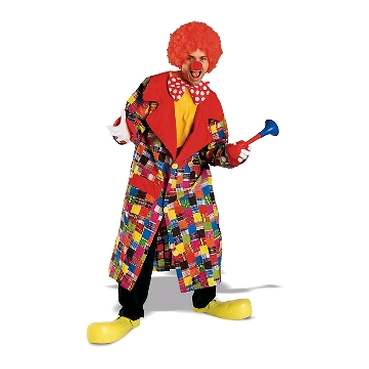 Disfraz Payaso Parches Adulto