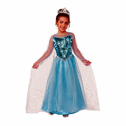 Disfraz Princesa Krystal Niña · vista 2
