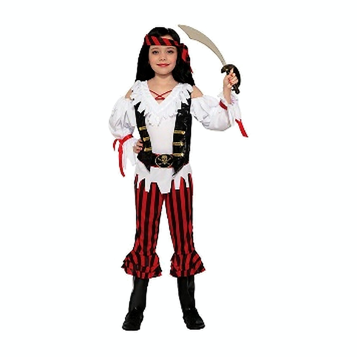 Disfraz Muchacha Pirata Niña