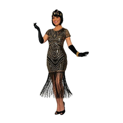 Disfraz Flapper Art Decó Mujer · vista 2