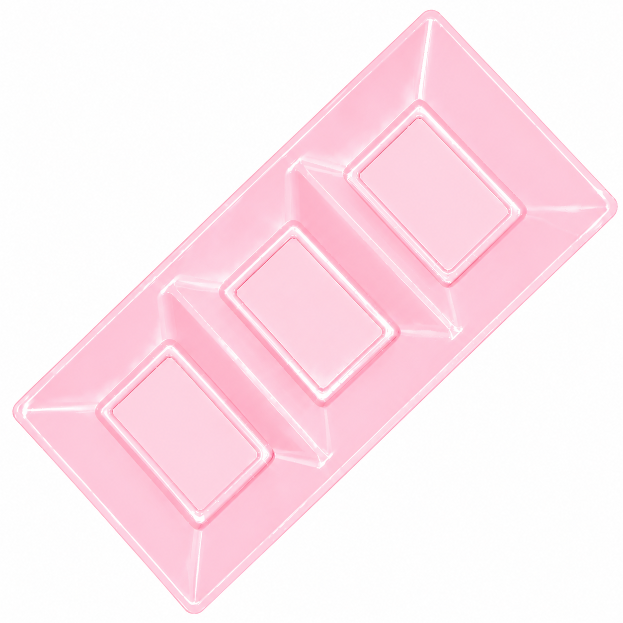 Bandejas 3 divisiones x3 uni COLOR A CELECCIONAR