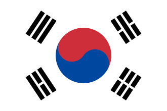 BANDERA COREA DEL SUR 60X90