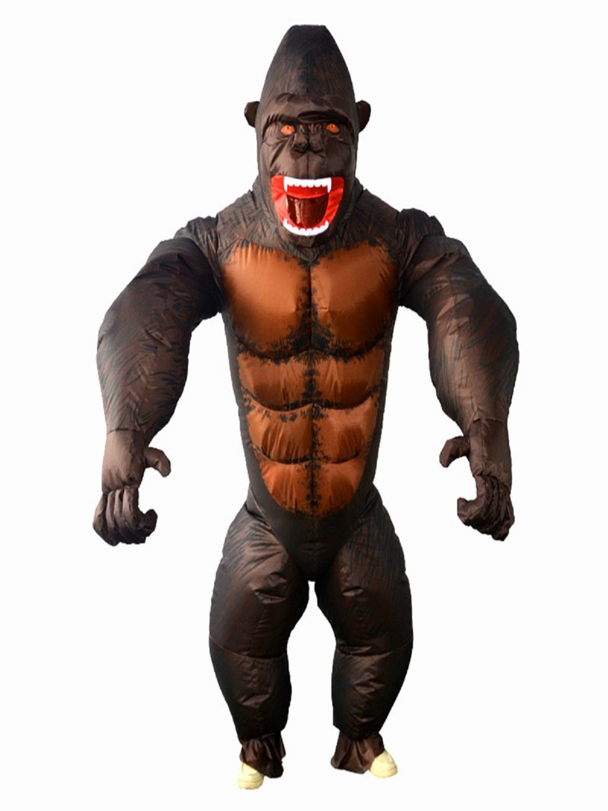 Traje Adulto Inflable Gorila 160-190 cm - Don Cotillón