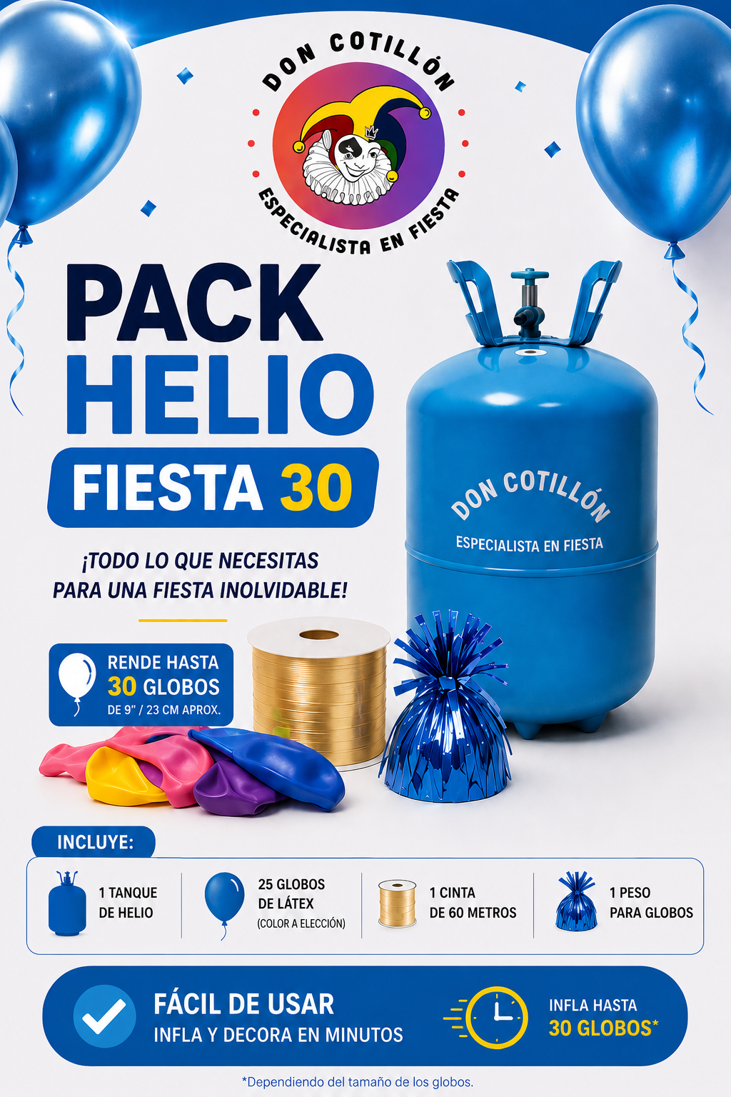 Pack Helio fiesta 30