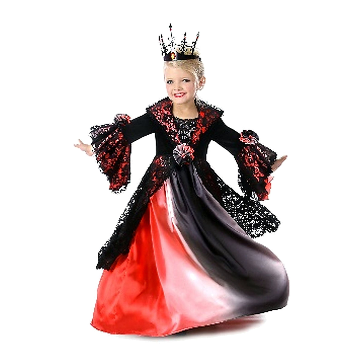 Disfraz Vampira Valentina Niña