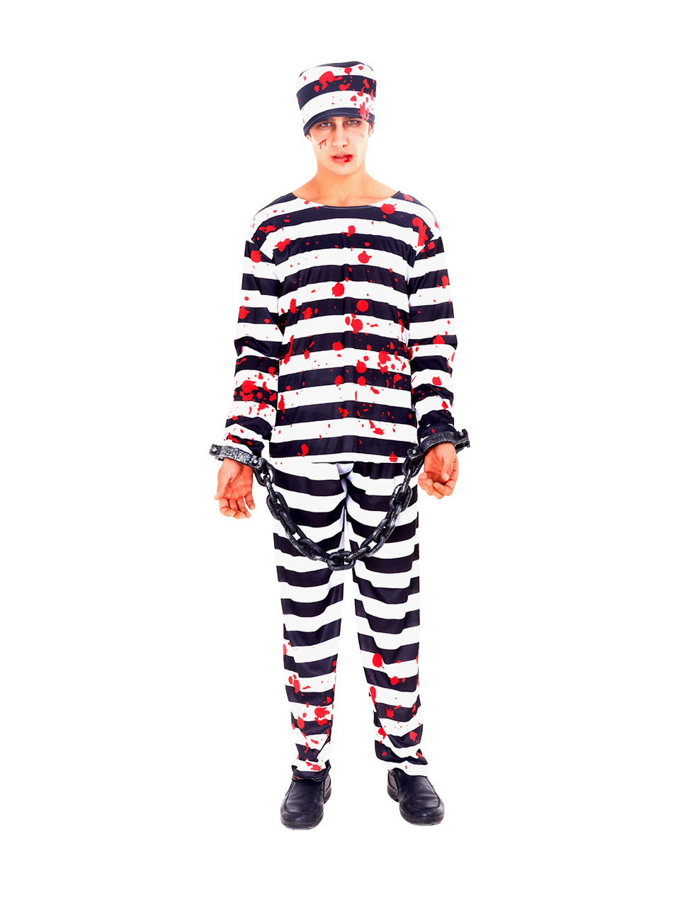 Traje Preso Sangriento Xl - Don Cotillon