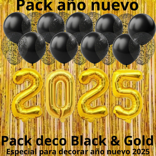 Pack 2025 Negro con dorado