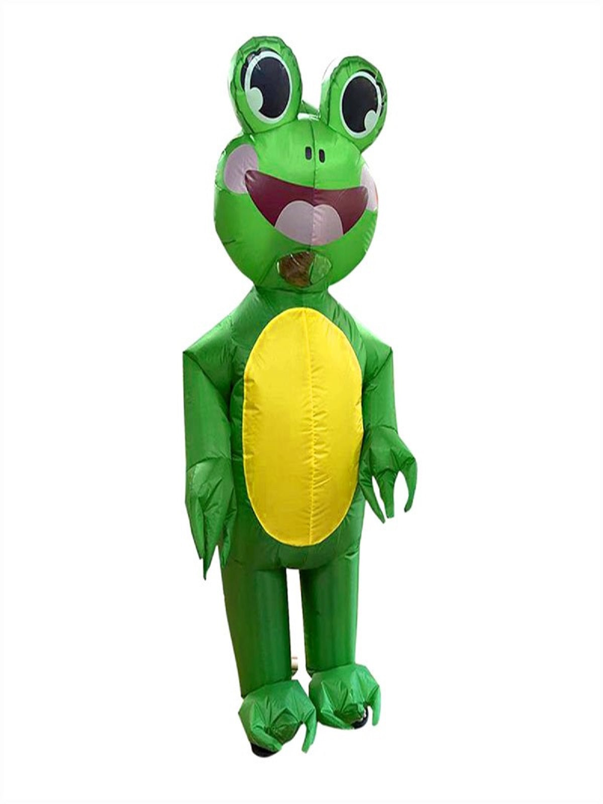 Traje Adulto Inflable Sapito 160-190 cm - Don Cotillón