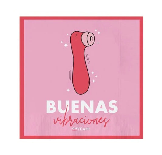 Servilleta Buenas Vibraciones - 30 Unidades